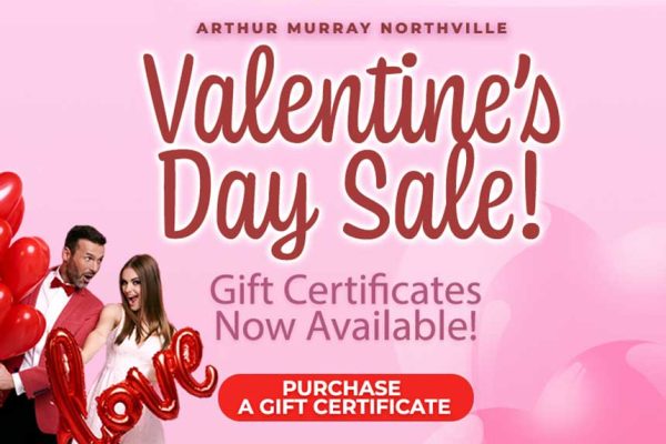 Dance Studio Northville Valentine's Day Sale